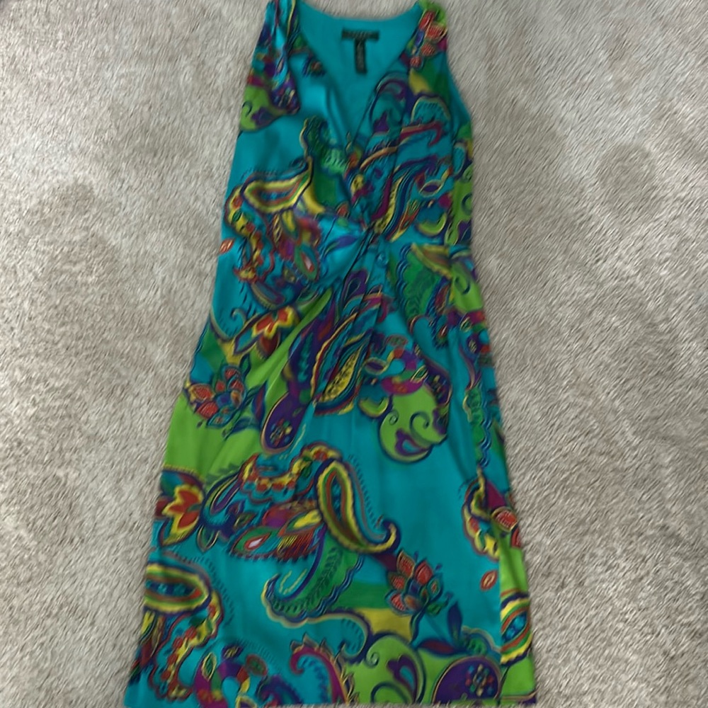 Silky paisley print dress from Ralph Lauren